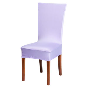 Potah na židli lila  - Natahovací elastický potah