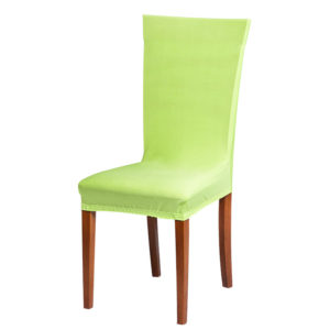 Potah na židli světle zelený  - Natahovací elastický potah