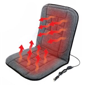 Compass Potah sedadla vyhřívaný s termostatem 12V TEDDY přední  - Natahovací elastický potah